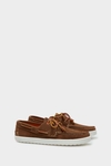 Suede boat shoes