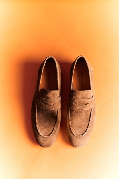 SUEDE LOAFERS