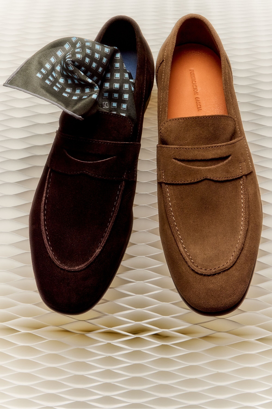 SUEDE LOAFERS