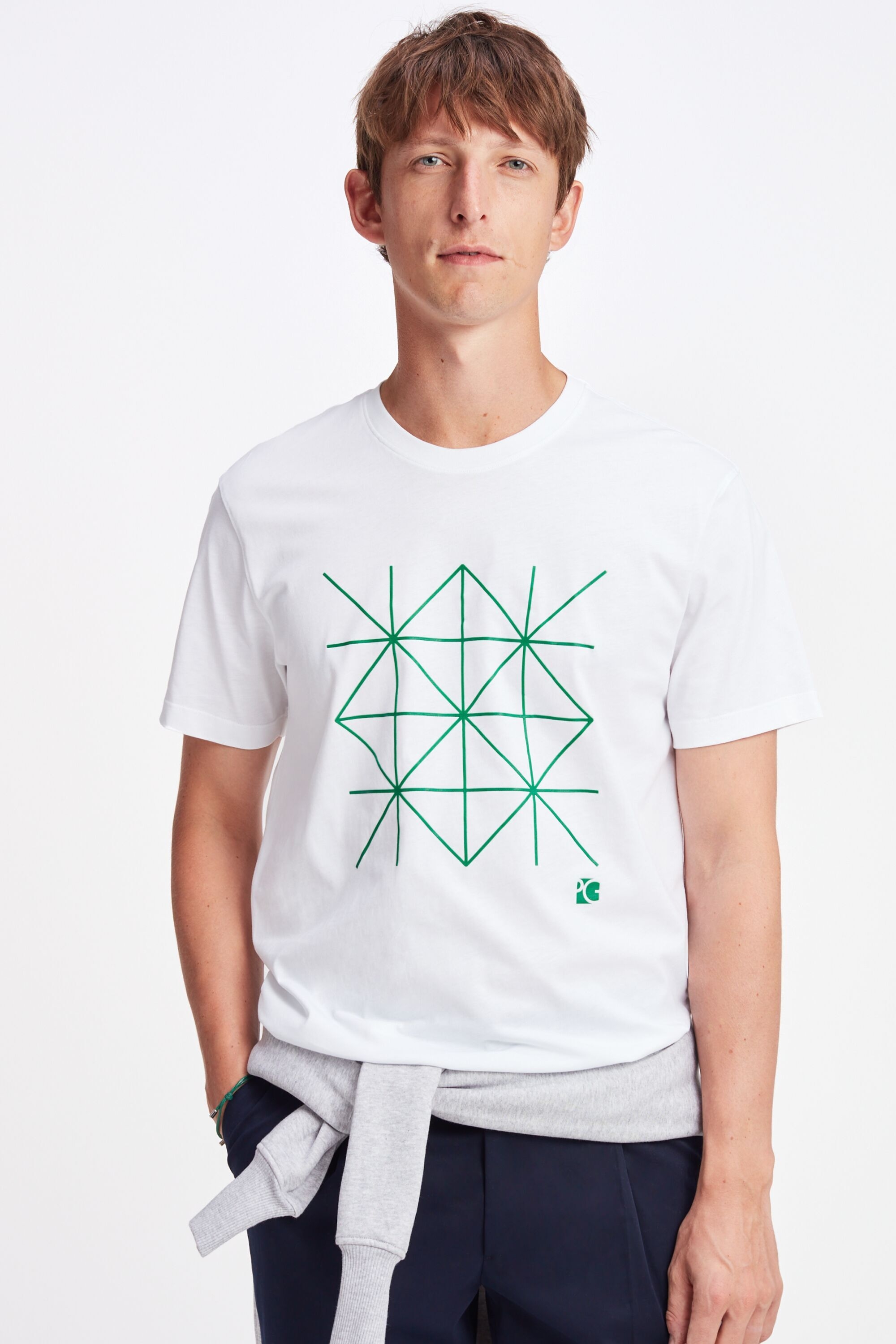 Origami printed t-shirt