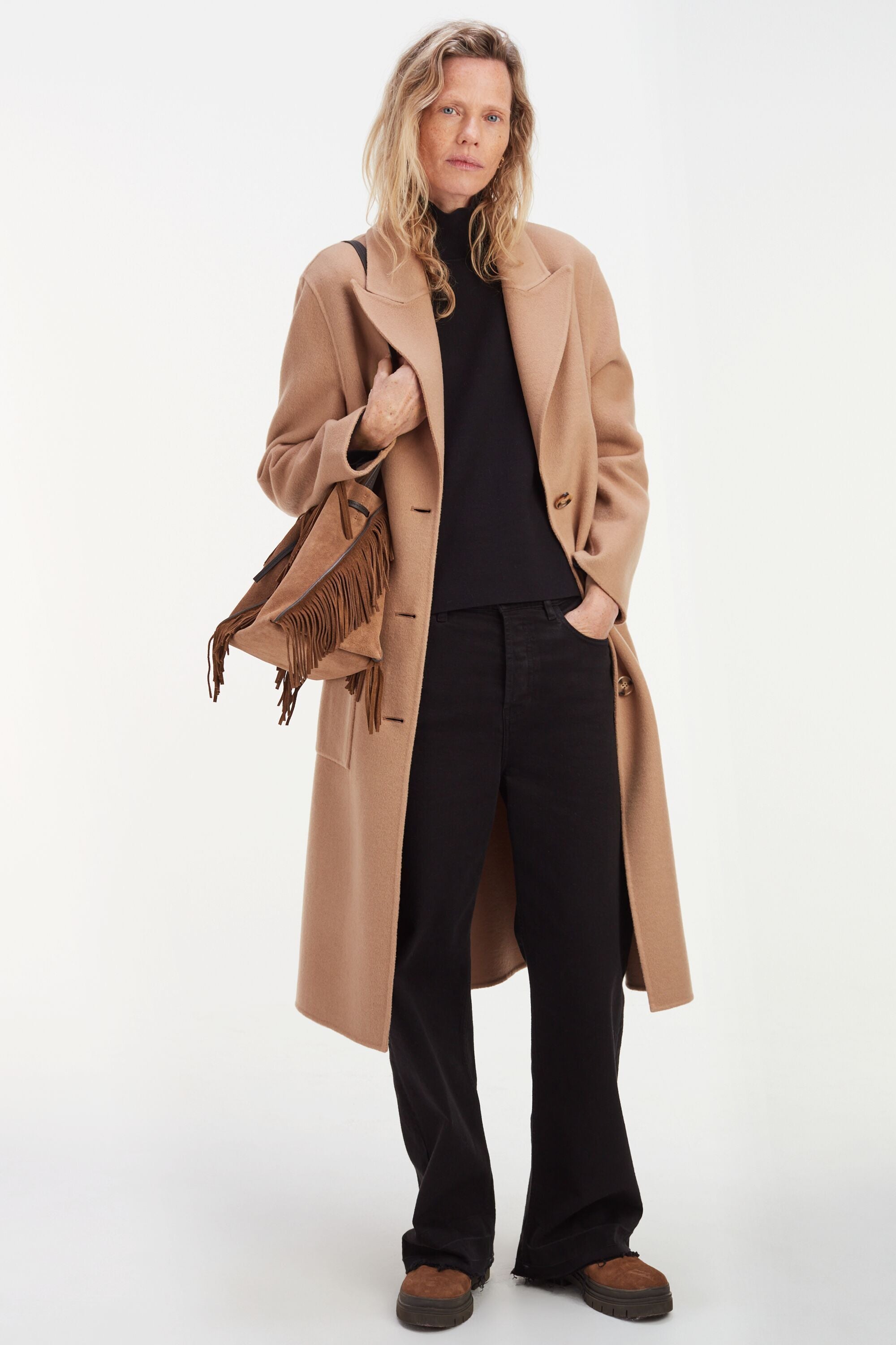 Purificación García Trench coat discount 92% WOMEN FASHION Coats Basic Black S 