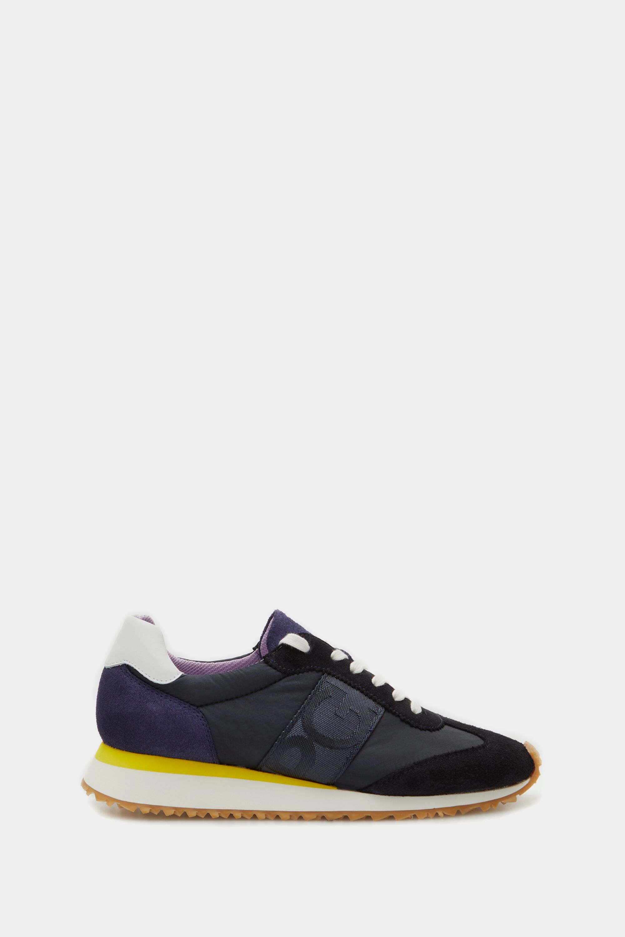 PG Tape nylon and suede sneakers navy - Purificacion Garcia Portugal