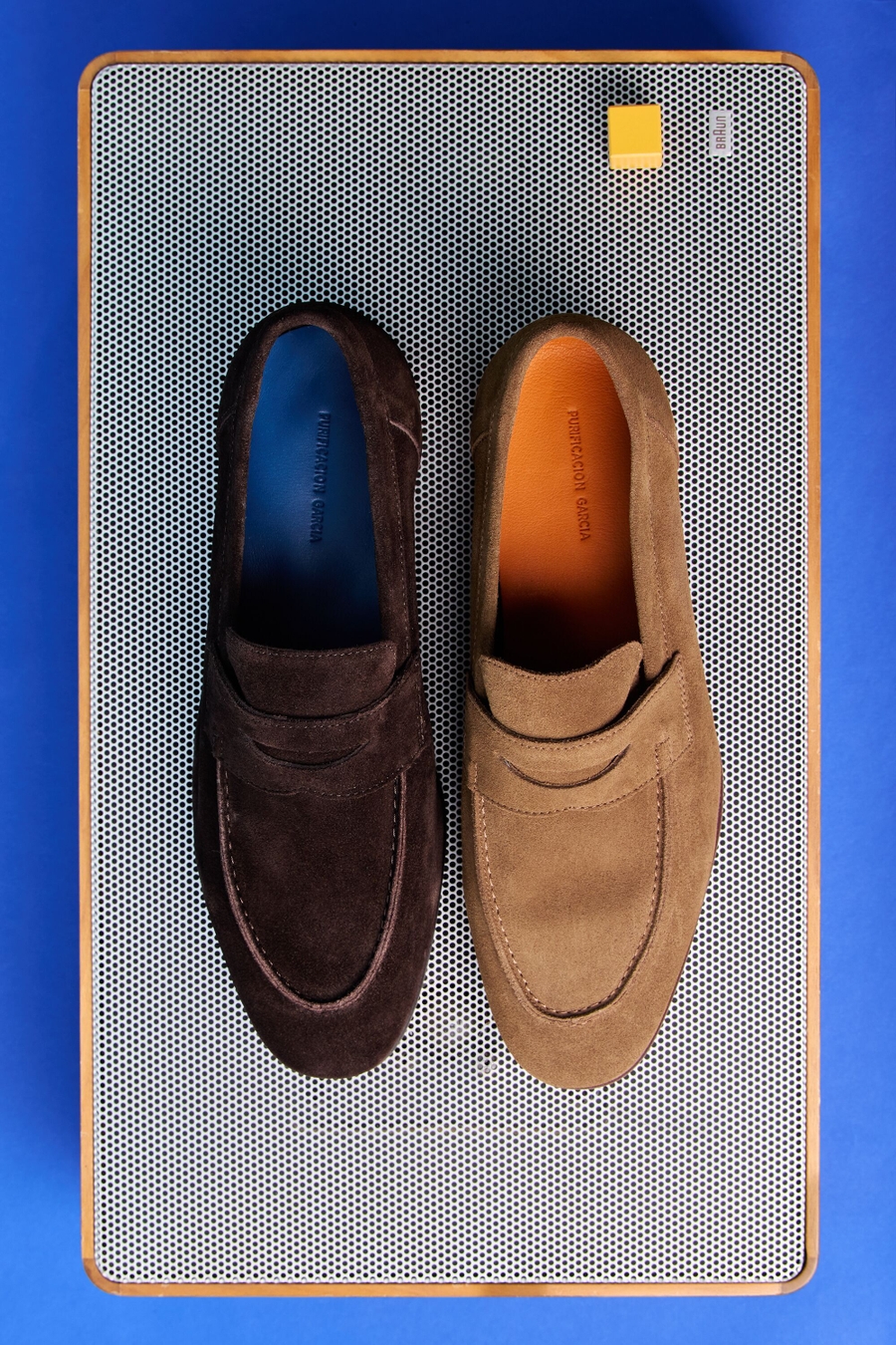 SUEDE LOAFERS