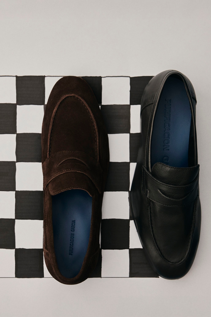 SUEDE LOAFERS