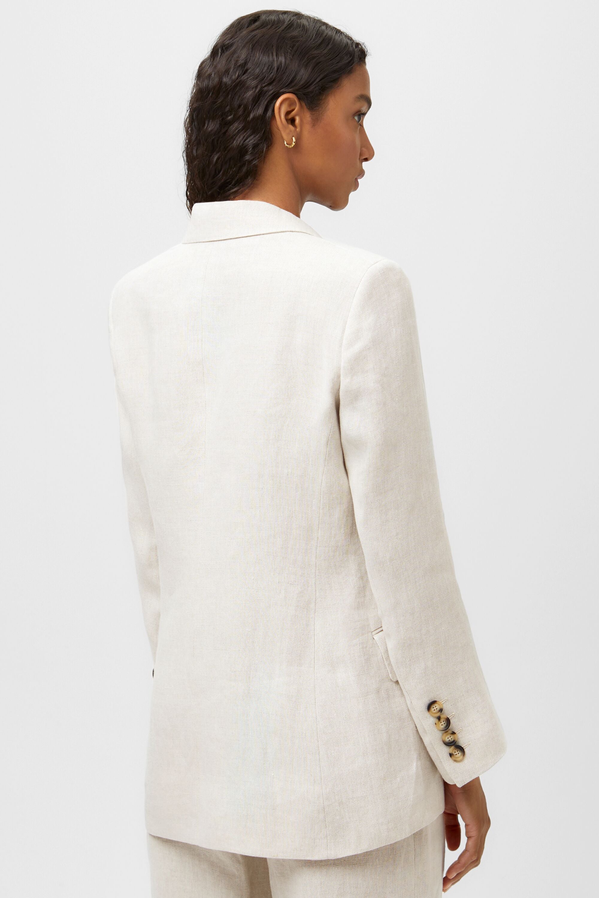 Witchery linen outlet jacket