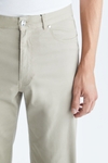 Pantalón regular fit sarga