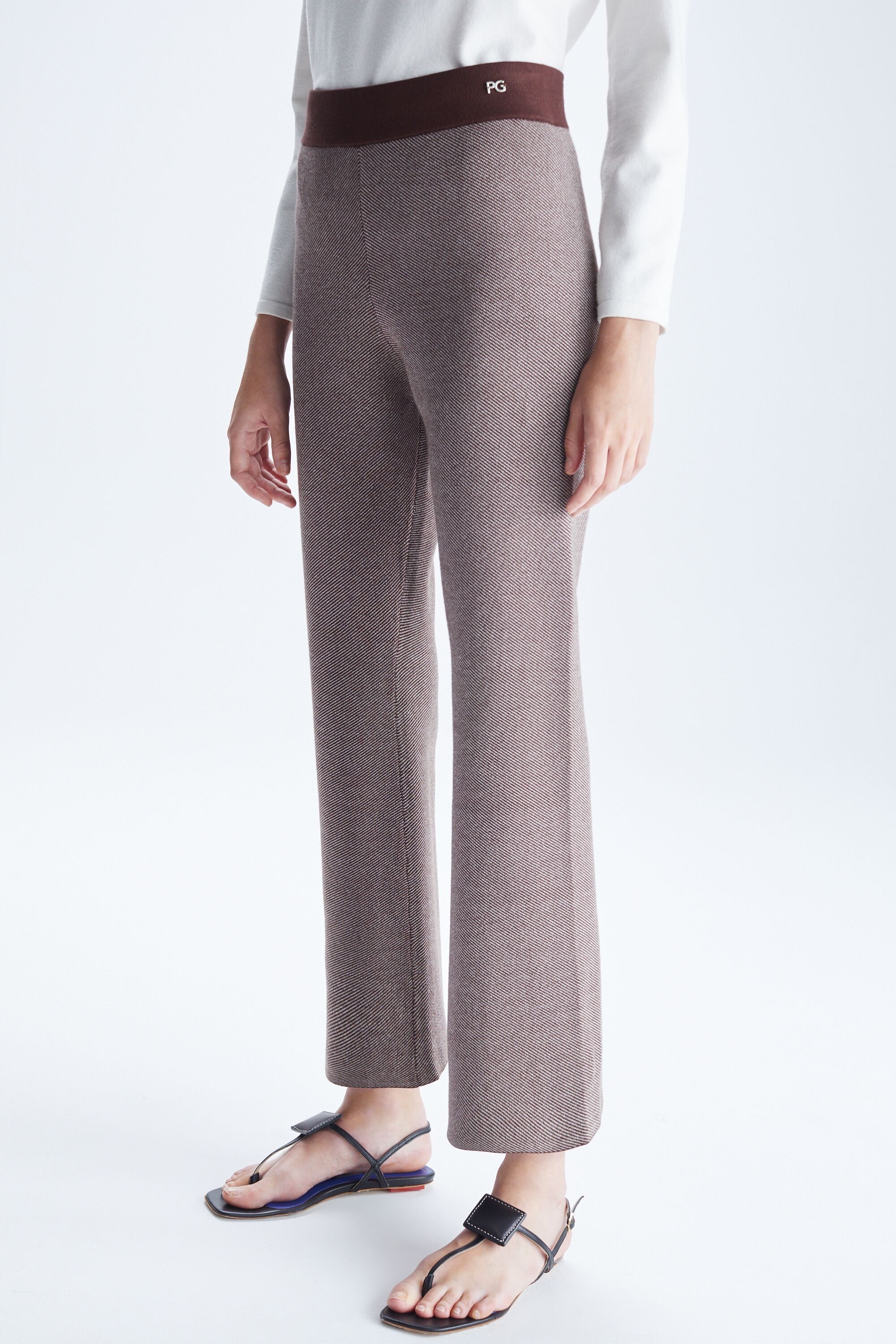 Pantalón Millon jacquard punto bicolor