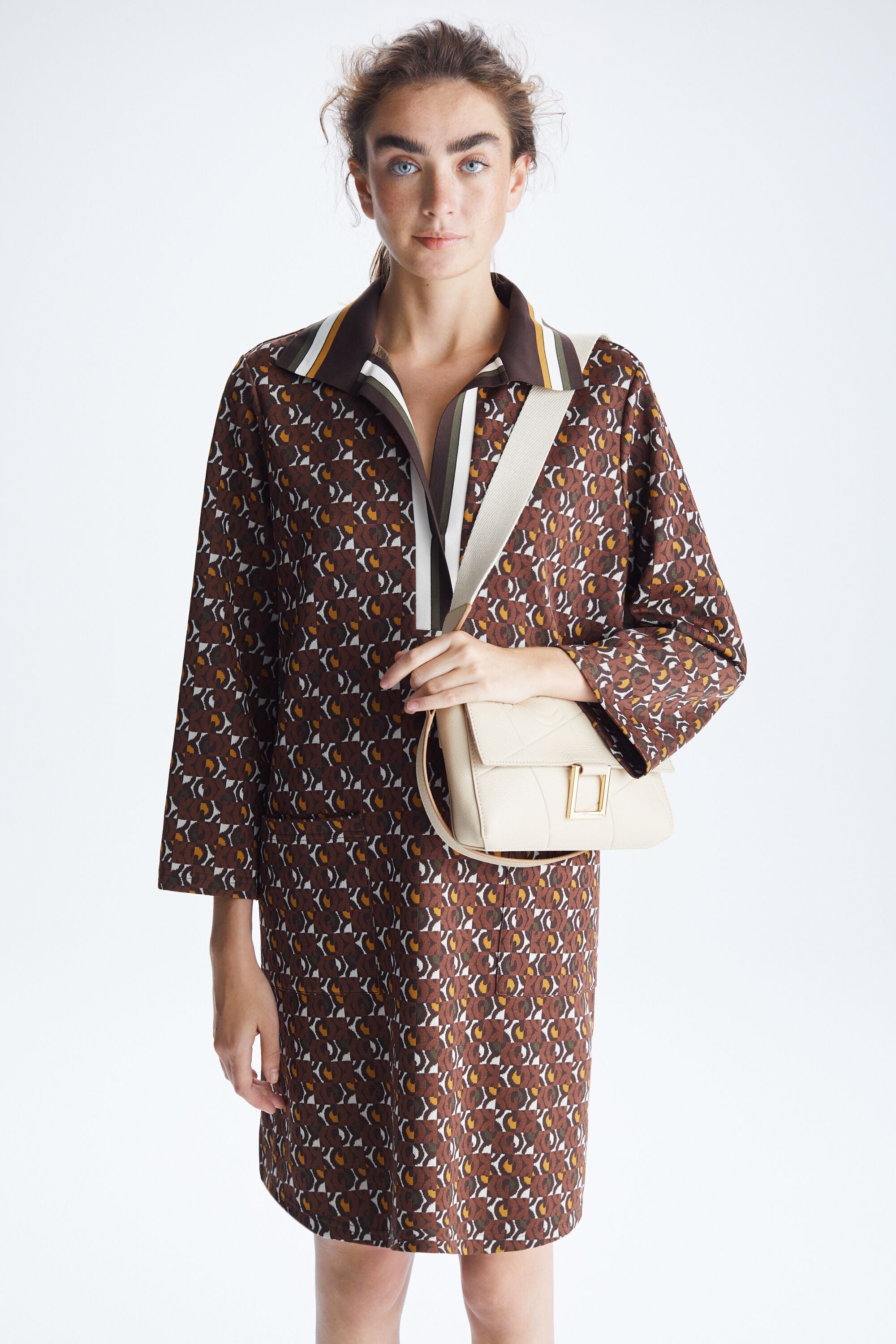 Louis Vuitton Monogram Jacquard Knit Dress