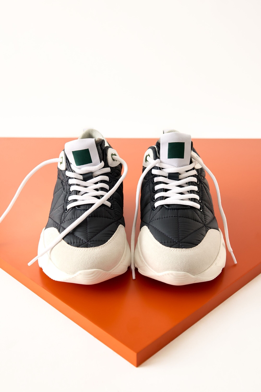 ORIGAMI QUILTED NYLON SNEAKERS