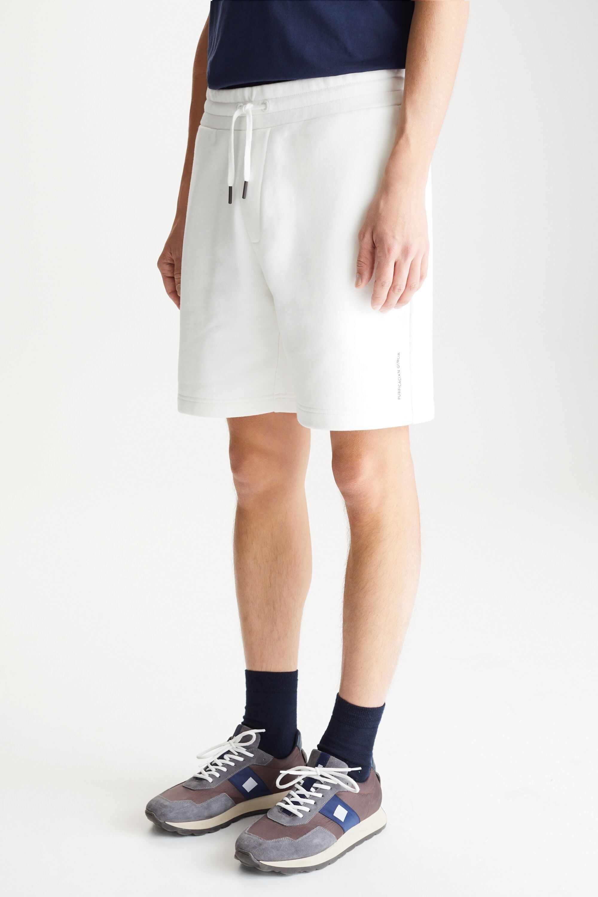 COTTON RELAXED FIT BERMUDA SHORTS