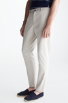 TWILL SLIM FIT CHINO TROUSERS