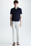 TWILL RELAXED FIT TROUSERS