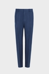 LINEN RELAXED FIT SUIT TROUSERS