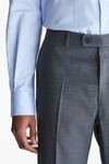 WOOL CLASSIC FIT SUIT TROUSERS