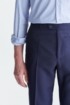 STRUCTURED WOOL CLASSIC FIT SUIT TROUSERS