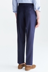 STRUCTURED WOOL CLASSIC FIT SUIT TROUSERS