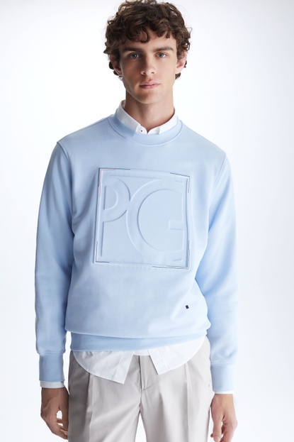 PG Cube embossed sweatshirt