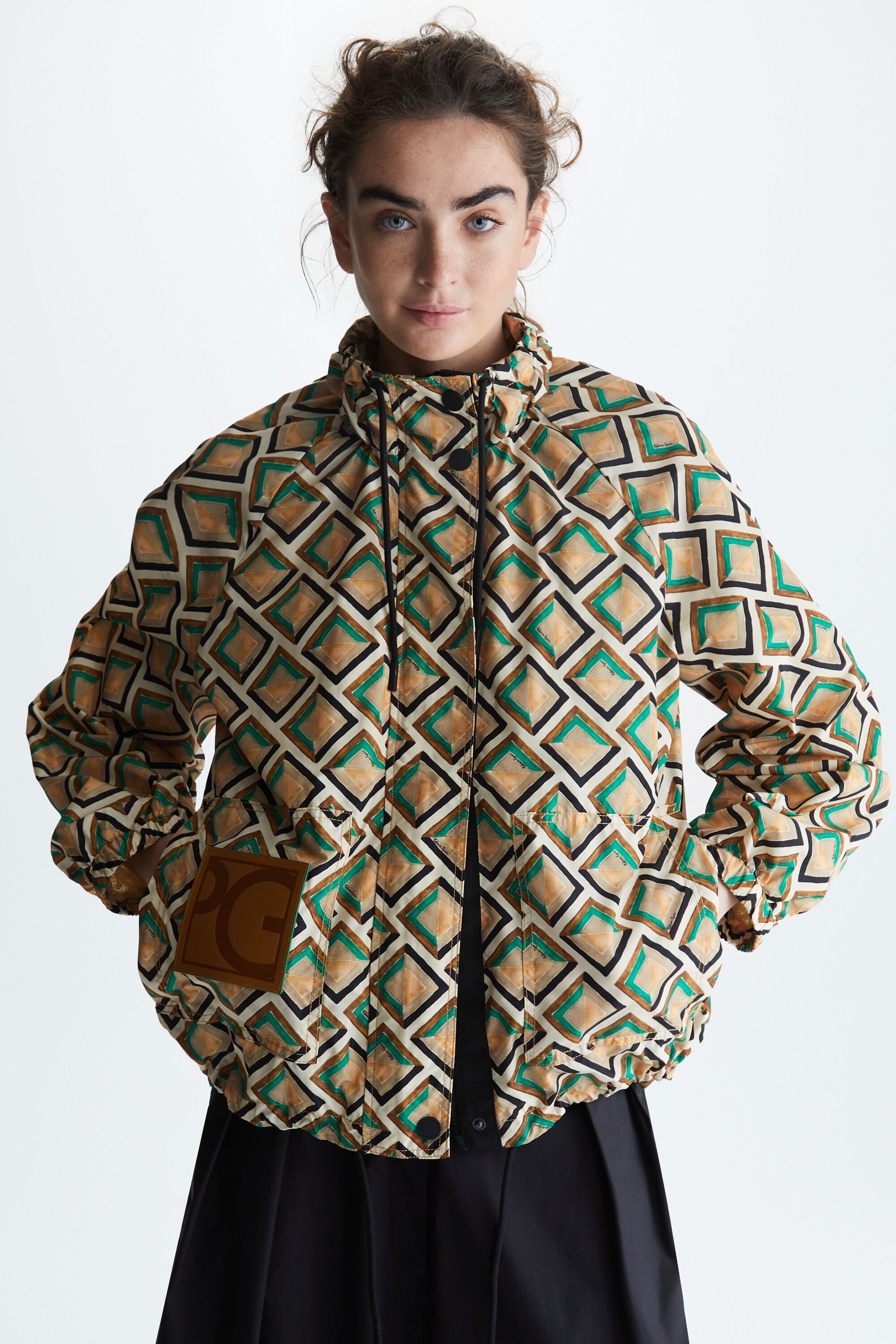 PG PATCH MOSAICUBO TECHNICAL BOMBER JACKET