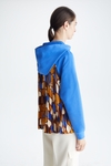 Bauhaus print combined sweatshirt