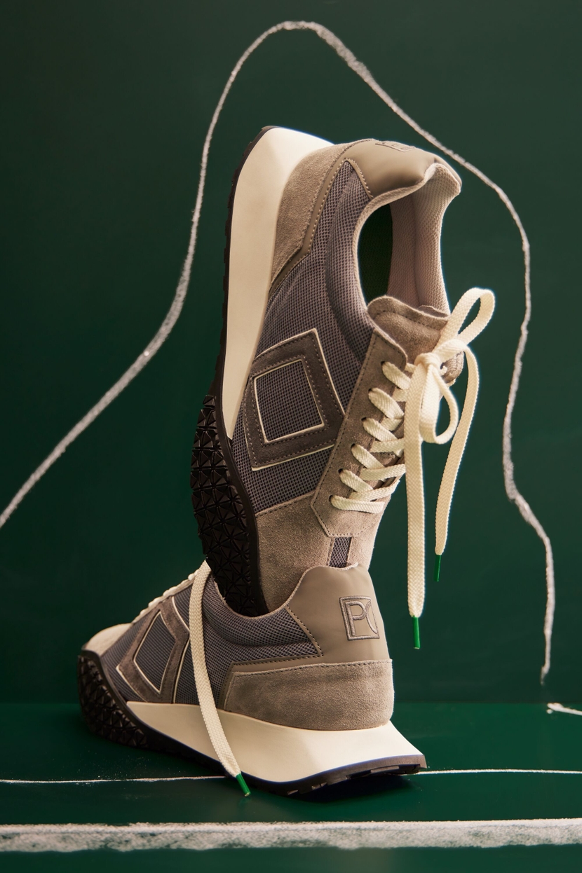 ORIGAMI SUEDE MESH SNEAKERS