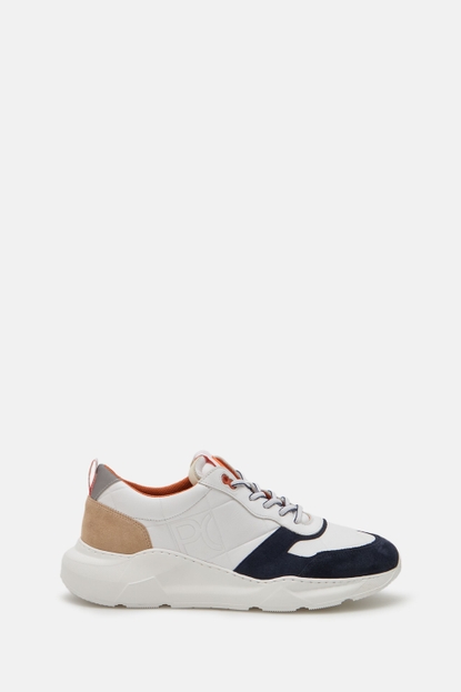 CUBO LEATHER SUEDE SNEAKERS