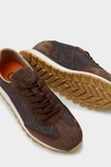 Gutenberg nylon suede sneakers