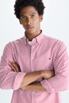 Candy stripe poplin shirt