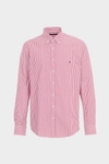 Candy stripe poplin shirt