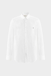 Grosgrain-trimmed Oxford shirt