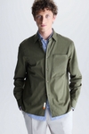 PG Tape cotton twill overshirt