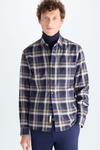 PG Tape chequered flannel overshirt