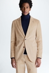 Cotton corduroy relaxed fit suit jacket