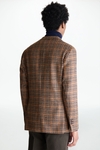 Harris check wool relaxed fit blazer