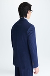 Cotton twill relaxed fit suit jacket