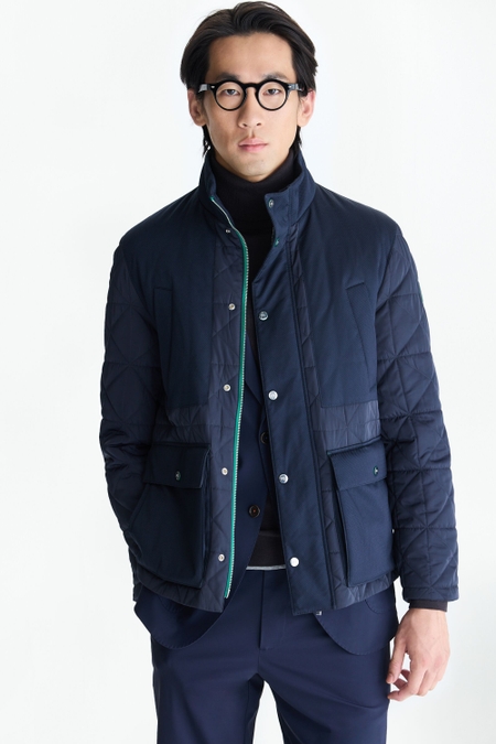 PARKA NYLON ESTRUCTURA ORIGAMI