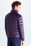 Down-quilted technical nylon jacket