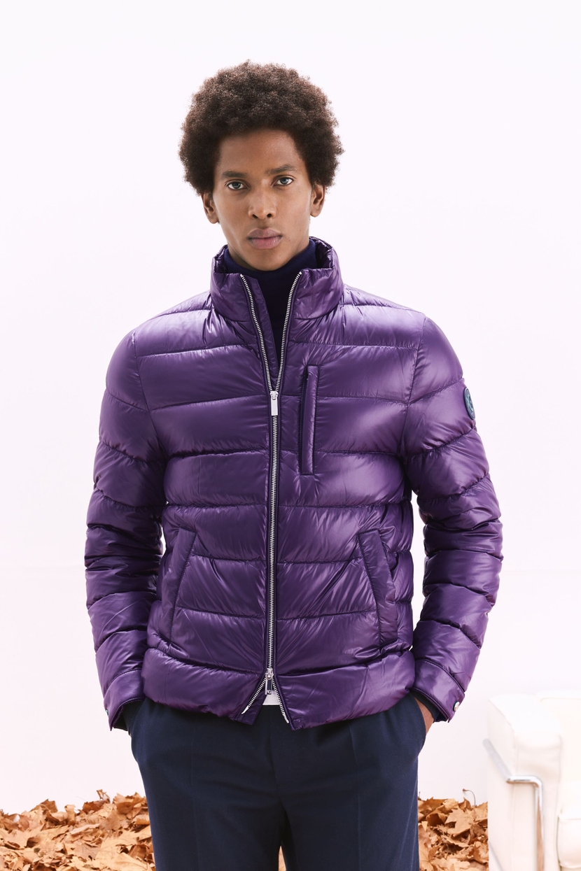 DOWN-QUILTED TECHNICAL NYLON JACKET