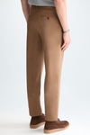 Cotton twill regular fit chino trousers