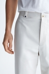 Cotton twill regular fit chino trousers