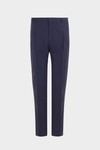 Tropical wool relaxed fit suit trousers