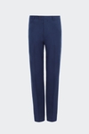 Twill classic fit suit trousers