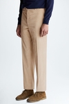 Cotton corduroy classic fit suit trousers