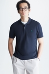 Polo slim fit piqué