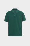 Piqué slim fit polo shirt