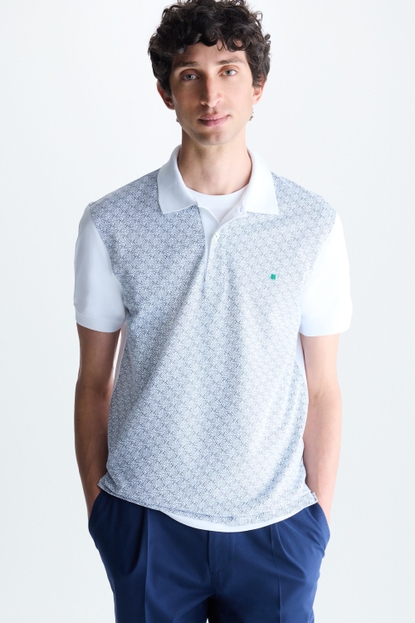 POLO PIQUE ESTAMPADO PG