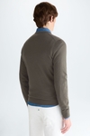 Merino wool V-neck sweater