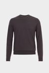 Crew neck merino wool sweater