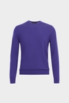 Crew neck merino wool sweater