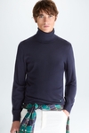 Turtleneck merino wool sweater