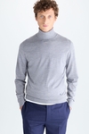 Turtleneck merino wool sweater